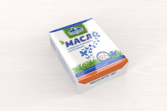 "甜黄油"  82,5 %, 高级