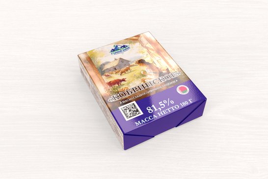 甜咸黄油"KOBRINSKOE"81,5%