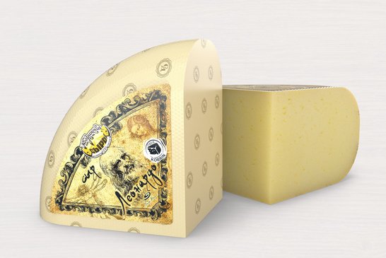 带有奶油香味的“莱昂纳多牌”奶酪50%