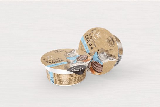 带可可粉的甜的“童话牌”软干酪，30%