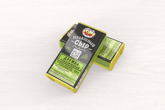 "传统友谊牌"软干酪 55%